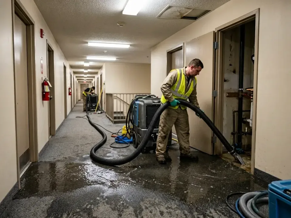 multi-unit-apartment-hallway-f-005 — frequently asked questions, Emergency Burst Pipe Water Extraction & Removal in Kiawah I…